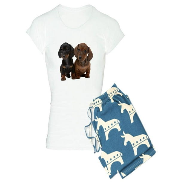 CafePress Colorful Dachshunds Womens PJs
